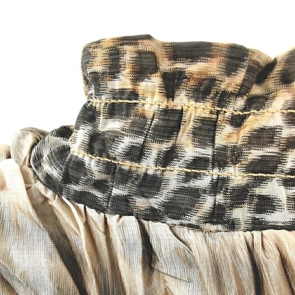 Chico's Women's M Cheetah Animal Ruffled Jacket - Picture 14 of 15